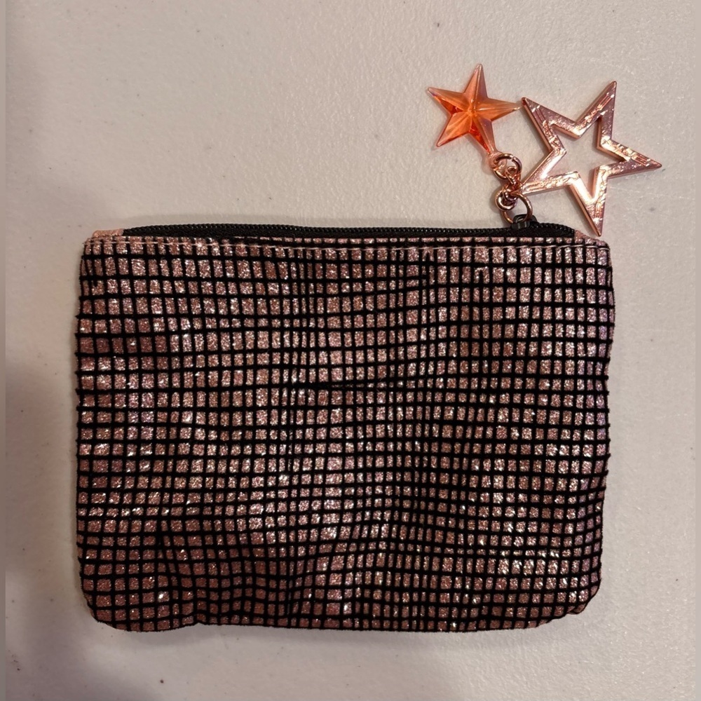 M.A.C. Cosmetics | shimmery star makeup bag